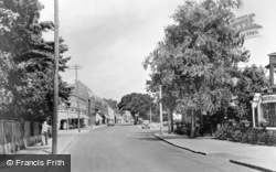 Station Road c.1955, New Milton