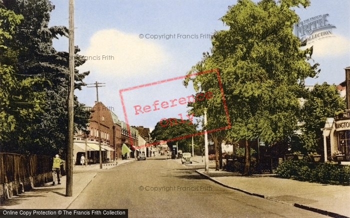 Photo of New Milton, Station Road c.1955