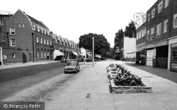 Station Road c.1965, New Milton