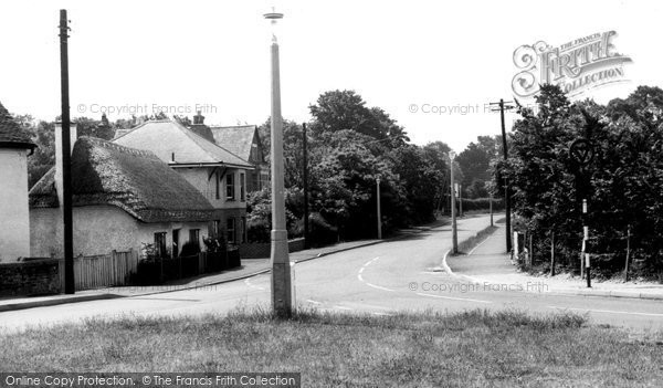 Photo of New Milton, The Green And Thatched Cottage c.1955