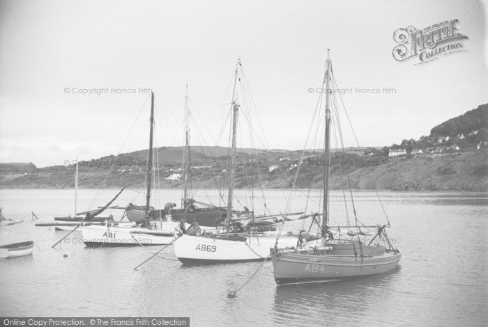 Photo of New Quay, At Anchor c.1950
