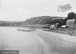 Beach And Penhriw 1932, New Quay