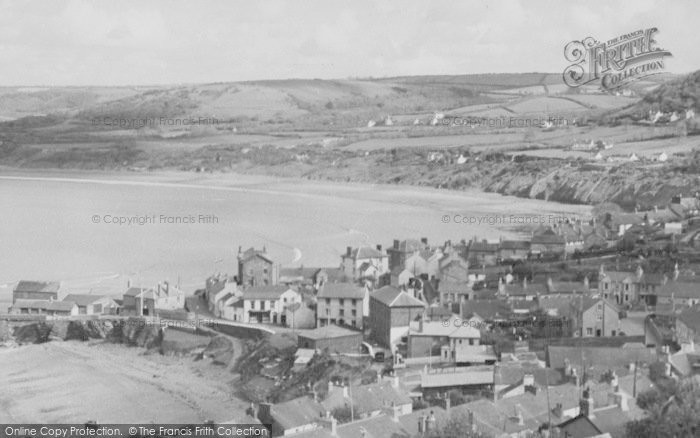 Photo of New Quay, From Pencraig c.1950