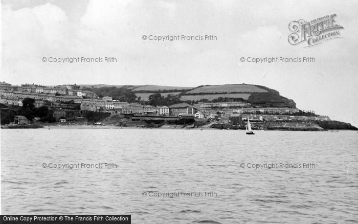 Photo of New Quay, From The Sea c.1960