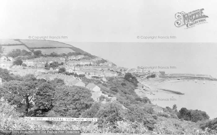 Photo of New Quay, General View c.1960