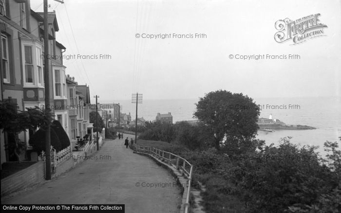 Photo of New Quay, Glanmor Terrace 1936
