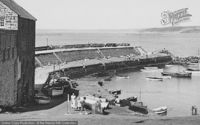 Photo of New Quay, Harbour And Pier c.1955
