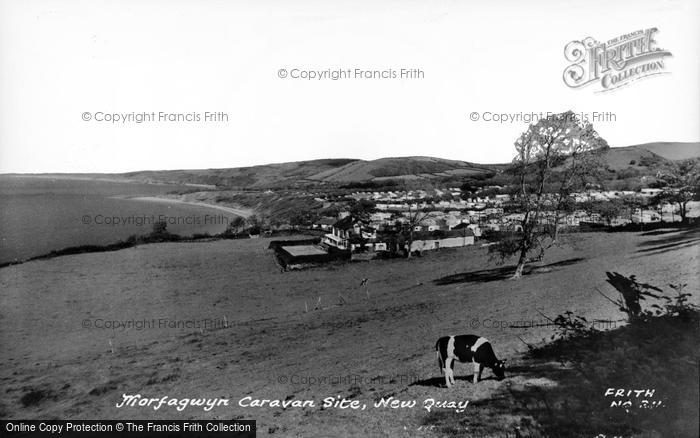 Photo of New Quay, Morfagwyn Caravan Site c.1960