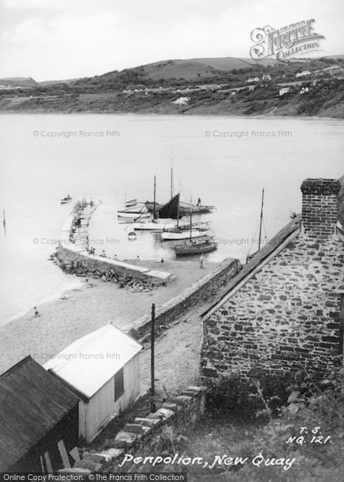 Photo of New Quay, Penpolion c.1950