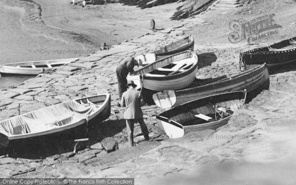 Photo of New Quay, Rowing Boats c.1933