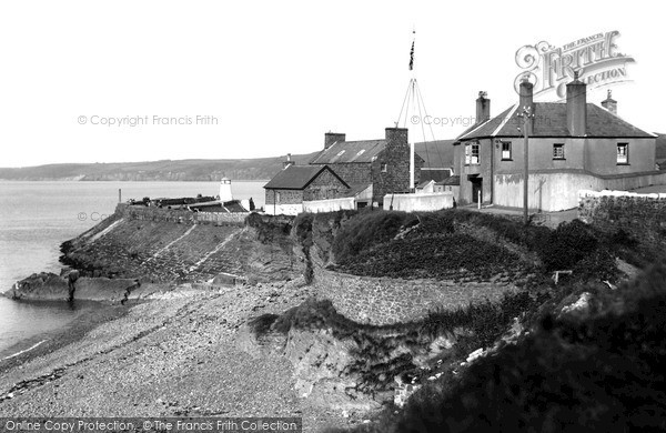 Photo of New Quay, The Coastguard Station 1933