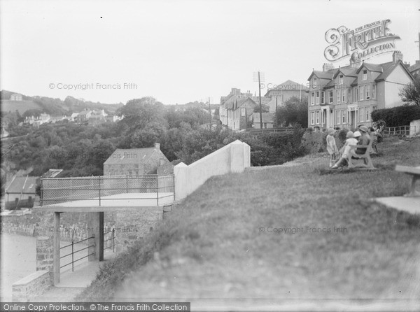 Photo of New Quay, The Green 1933