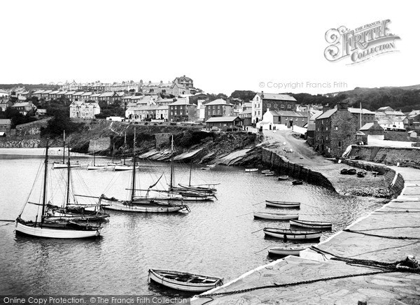 Photo of New Quay, The Harbour 1932