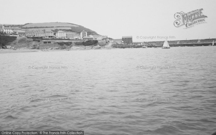 Photo of New Quay, The Harbour c.1960