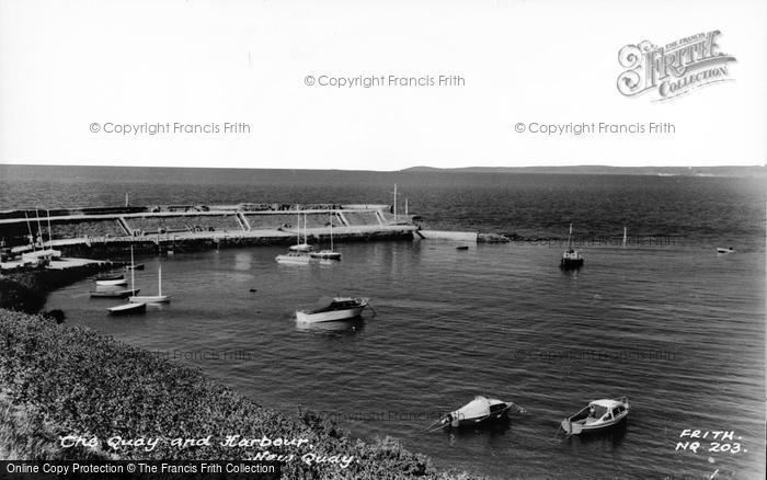 Photo of New Quay, The Quay And Harbour c.1960