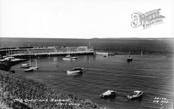 The Quay And Harbour c.1960, New Quay