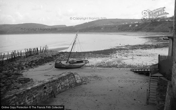 Photo of New Quay, The Sands And Cliffs 1939