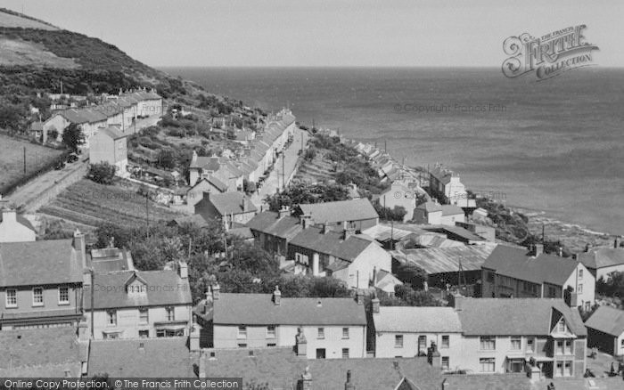 Photo of New Quay, The Terraces c.1950