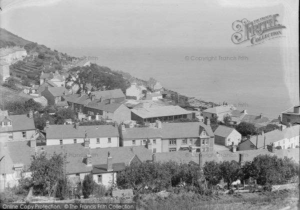 Photo of New Quay, The Terraces From Hazeldene 1933