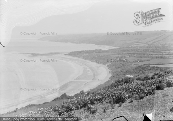 Photo of New Quay, The Two Bays 1933
