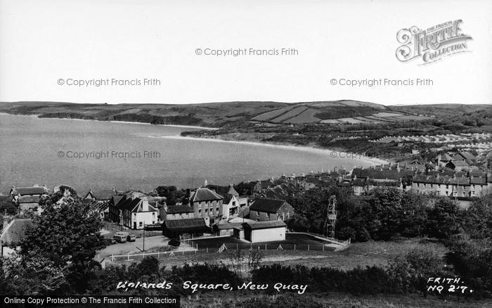 Photo of New Quay, Uplands Square c.1960