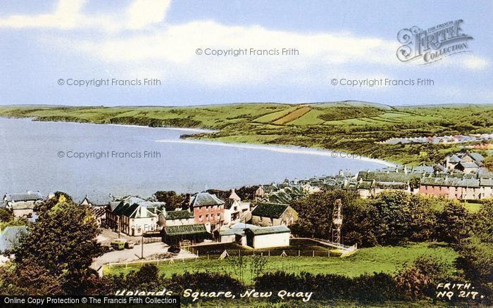 Photo of New Quay, Uplands Square c.1960