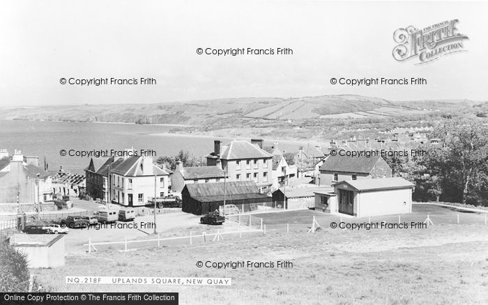 Photo of New Quay, Uplands Square c.1960