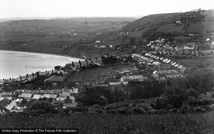 Photo of New Quay, View From Signal Station c.1933