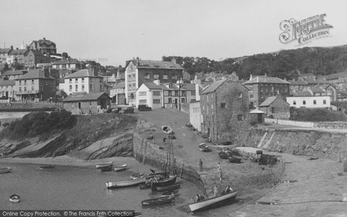 Photo of New Quay, View From The Harbour c.1950
