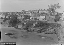 View From The Pier 1933, New Quay