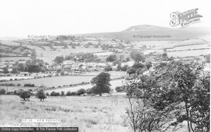 Photo of New Radnor, c.1955