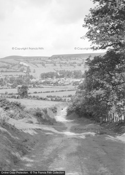 Photo of New Radnor, From The South 1950