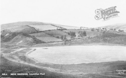 Llanhillen Pool c.1935, New Radnor