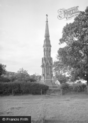 Sir George Cornewall Memorial 1950, New Radnor