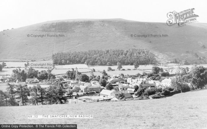 Photo of New Radnor, The Smatcher c.1955