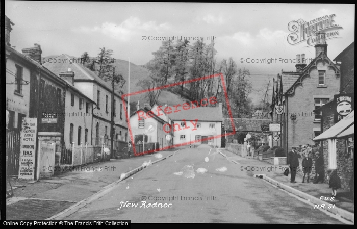 Photo of New Radnor, The Village c.1950