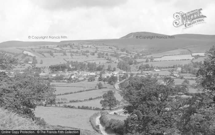Photo of New Radnor, View From The Smatcher 1950