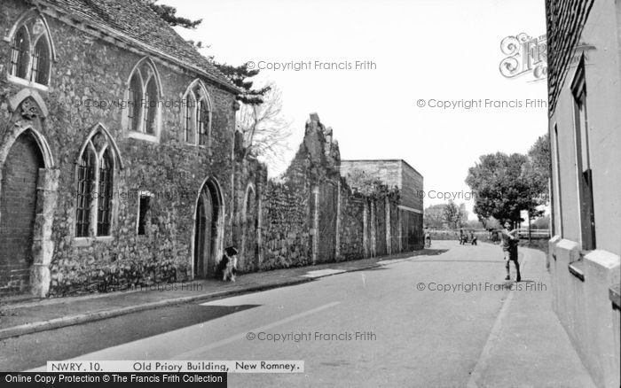 Photo of New Romney, Old Priory Buildings c.1955