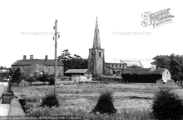 Photo of New Sawley, All Saints Church c.1967