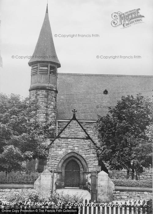 Photo of New Silksworth, St Leonard's Church c.1955