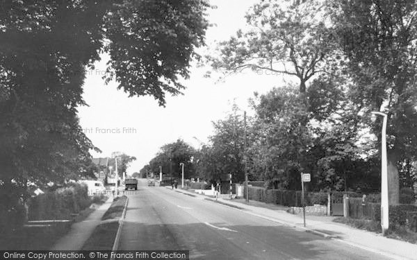 Photo of New Waltham, Station Road c.1960
