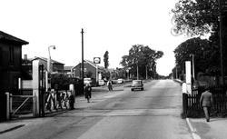 Station Road c.1965, New Waltham