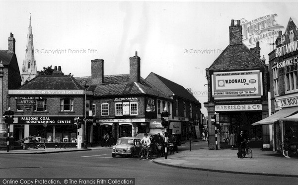 Photo of Newark On Trent, Beaumond Cross c.1965