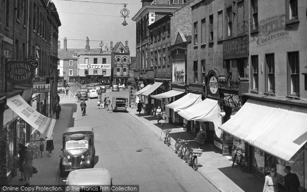 Photo of Newark On Trent, Bridge Street c.1955