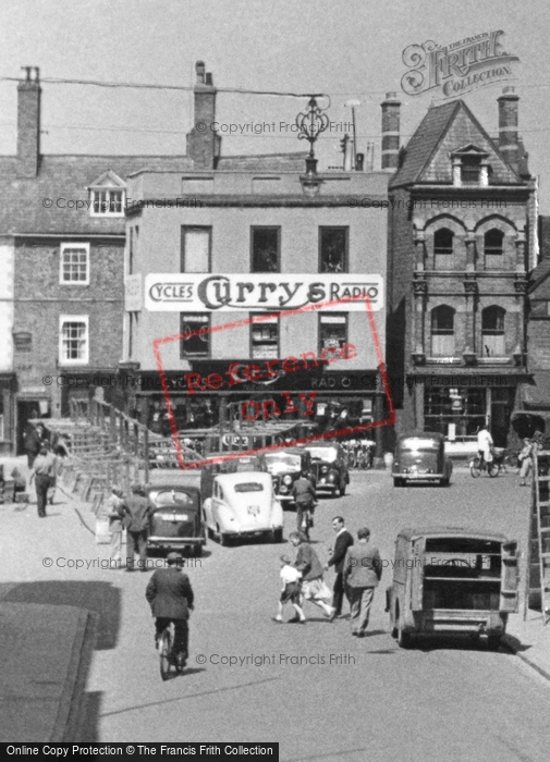 Photo of Newark On Trent, Bridge Street c.1955