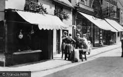 Butchers Shop, Stodman Street 1906, Newark-on-Trent