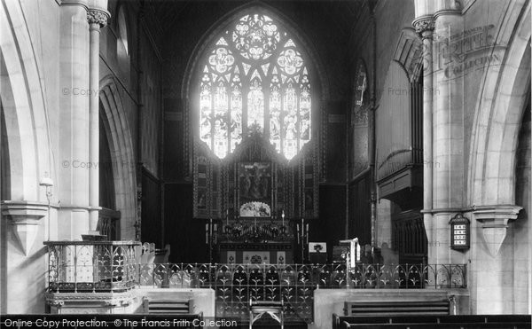 Photo of Newark On Trent, Church Interior 1900