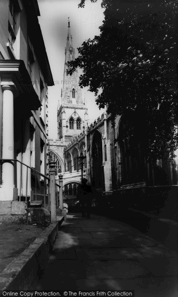 Photo of Newark On Trent, Church Path c.1965