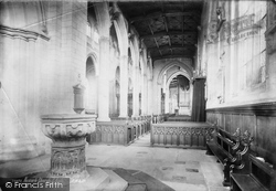 Church, South Aisle 1890, Newark-on-Trent