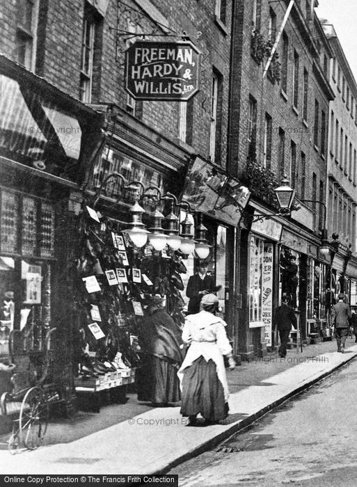 Photo of Newark On Trent, Freeman, Hardy & Willis Ltd, Bridge Street 1906